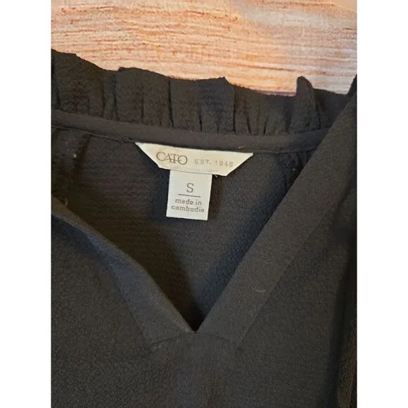 Black Women's Blouse‎ - Picture 2 of 3